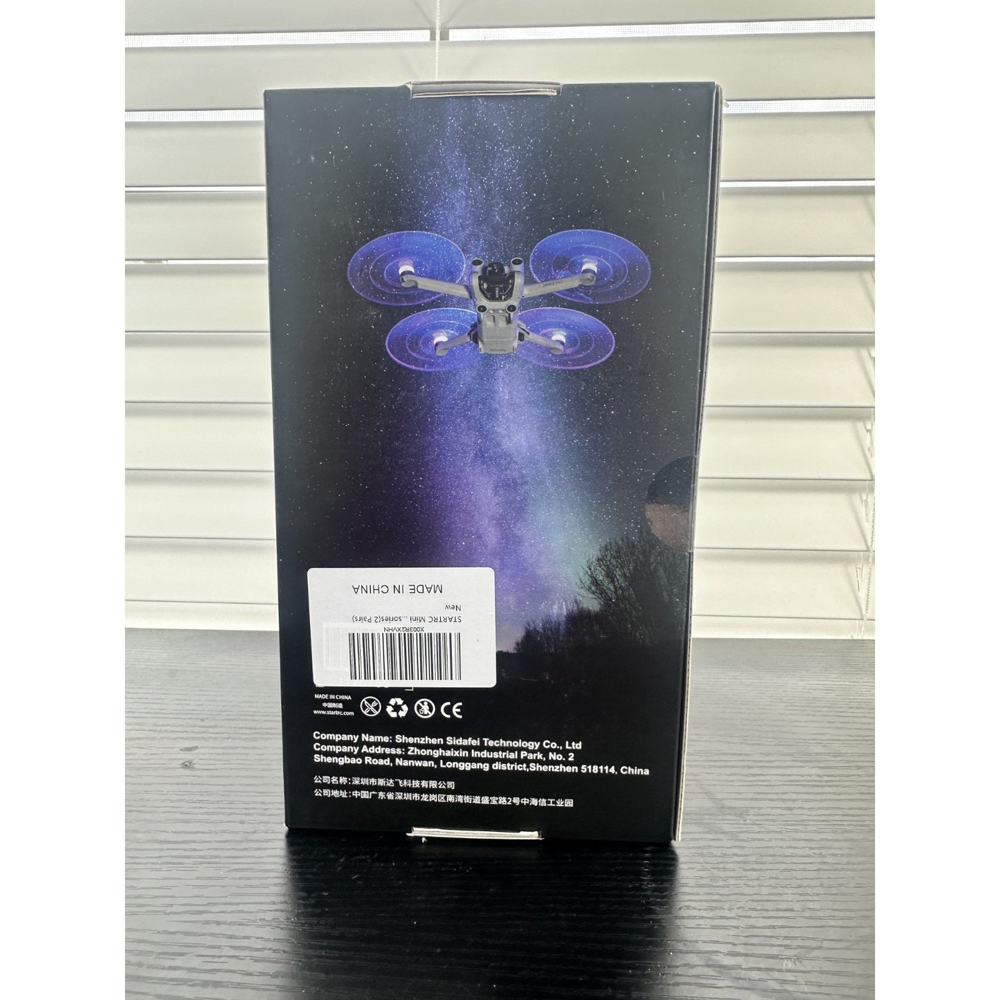 STARTRC 2 Pair LED Light Flash Propellers Low-Noise for Mini 3/ Mini 3 Pro