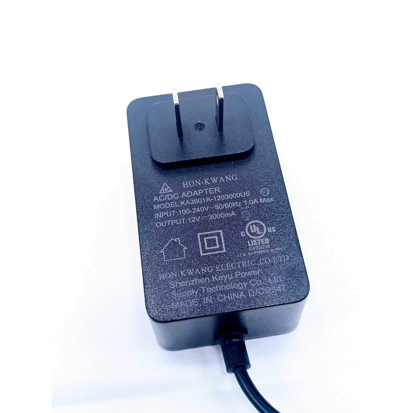 Replacement Power Cable AC Adapter for Cradlepoint IBR Series E300 R1900 Routers