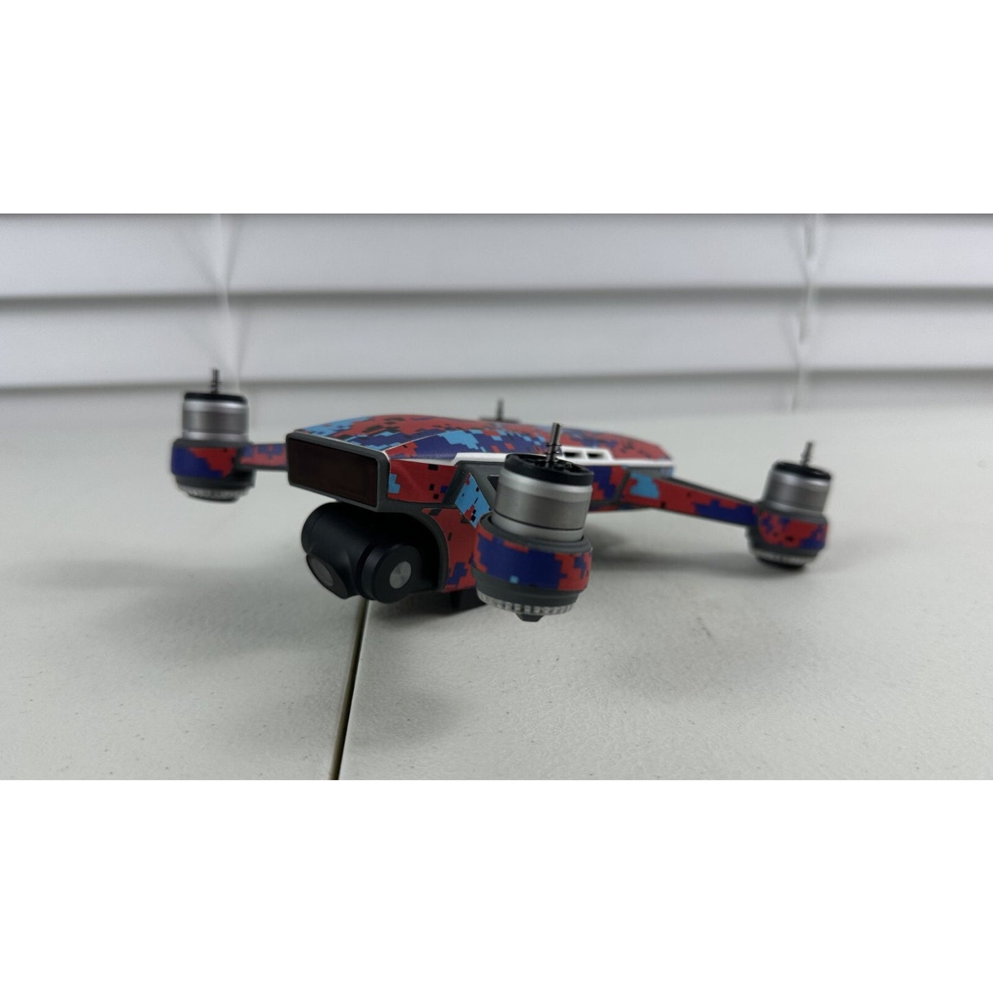 DJI Spark Replacement Drone (Custom Skin) with Stabilized Gimbal Camera Working