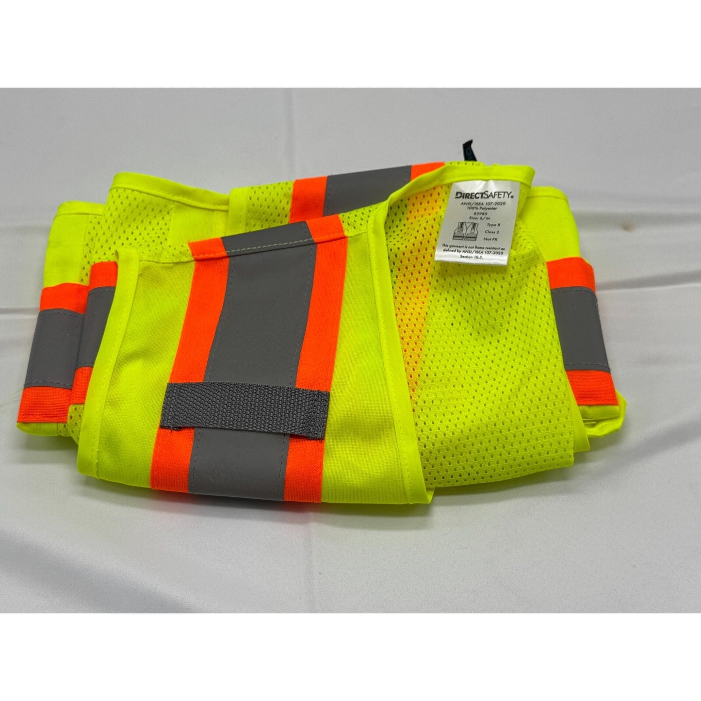 Direct Safety ANSI / ISEA 107-2020 83980 Reflective Mesh Safety Vest