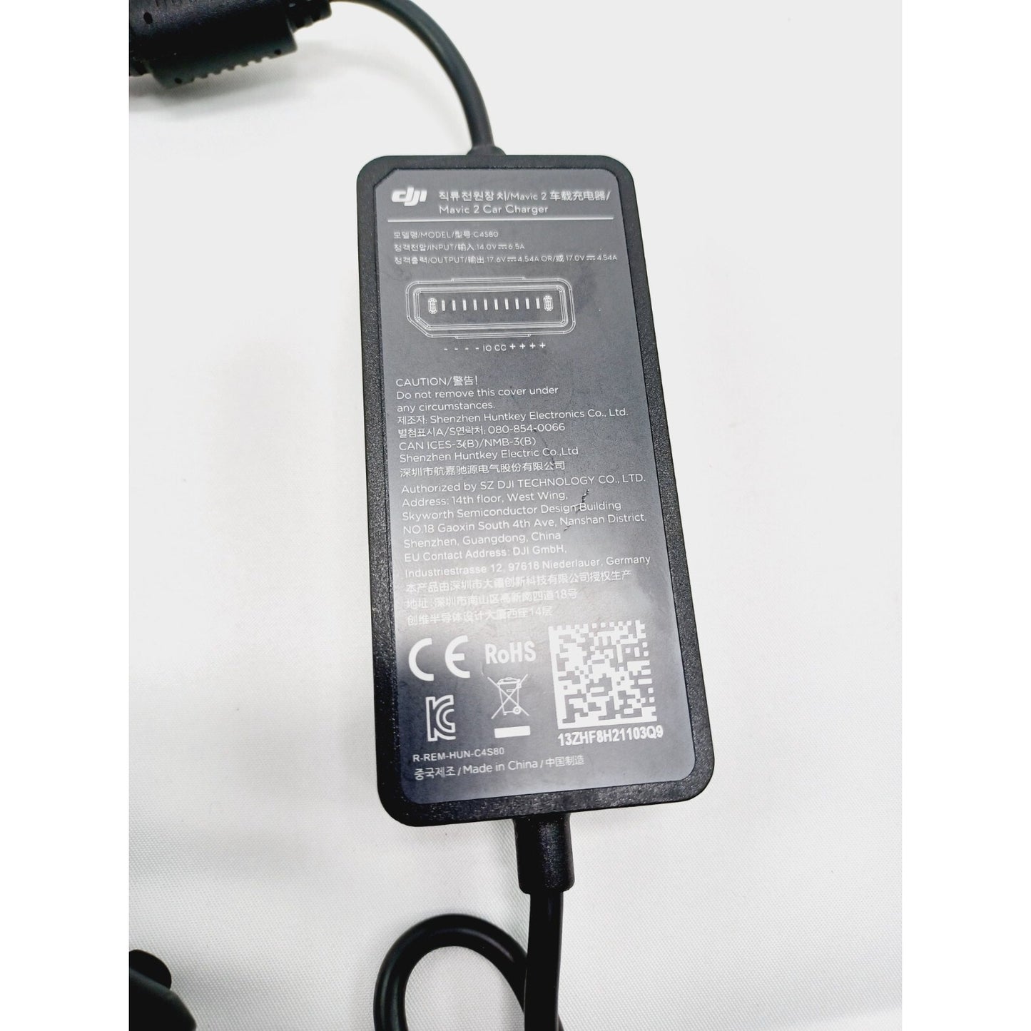 Genuine DJI Mavic 2 Car Charger for Mavic 2 Pro / Zoom / Enterprise Model C4S80