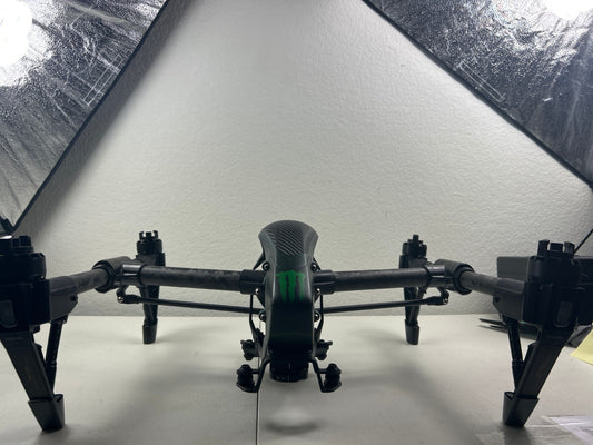 DJI Inspire 1 T600 Drone Only – Tested Working – Monster Stickers – Used