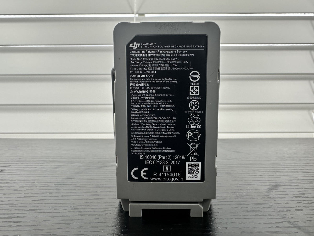 DJI Mavic Air 2S/Air 2 3500mAh 13.2V LiPo Intelligent Flight Battery - 1-9 Cycle
