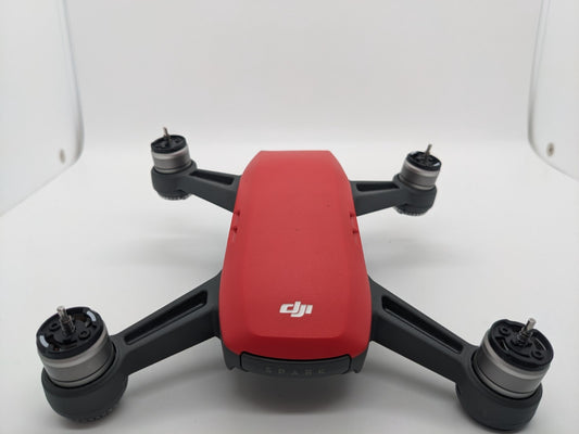 DJI Spark Replacement Drone Red - Broken Camera, Loose Top Shell