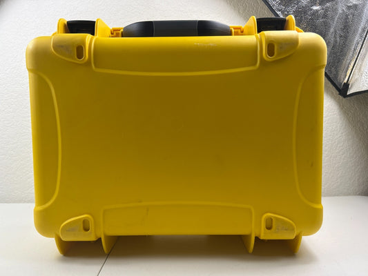 Nanuk 925 Waterproof Hard Yellow Case – No Foam Inserts - Customizable– Used