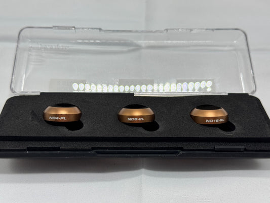 Filter Set ND4-PL ND8-PL ND16-PL For DJI Mavic Pro (M1P) Camera Drone - Used