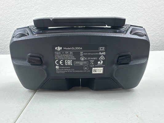 DJI Mavic Pro Remote Controller GL200A – Damaged Micro USB Port – For Parts