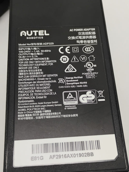 Genuine Autel Robotics X-Star Premium Drone Power Supply AC Adapter Charger