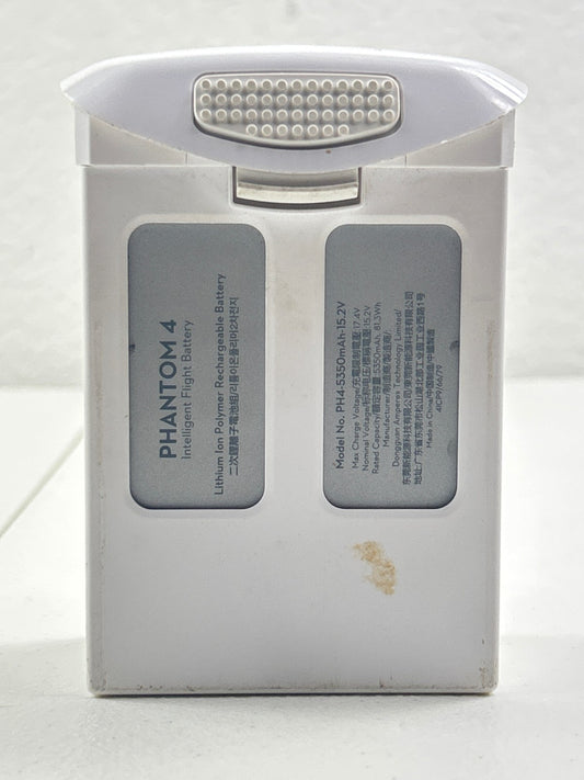 DJI Phantom 4 Intelligent Flight Battery PH4-5350mAh – 66 Cycles – Cracked Top