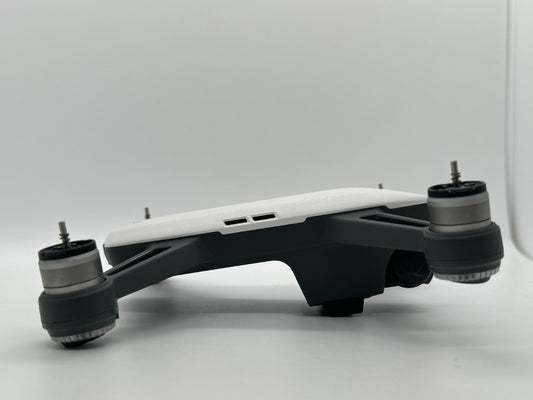 DJI Spark Drone Only (MM1A) White – Crashed - Frame Damage – For Parts