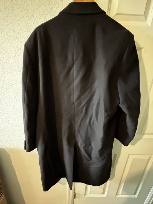 Lauren Ralph Lauren Men’s Wool Cashmere Blend Trench Coat – 28 inches