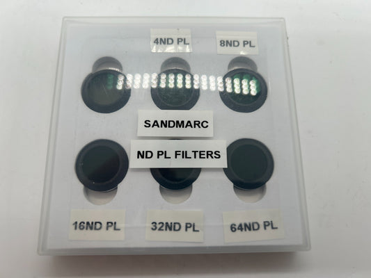 Sandmarc 6-Filter Set CPL,ND/PL For DJI Mavic Pro (M1P) Camera Drone w/case Used