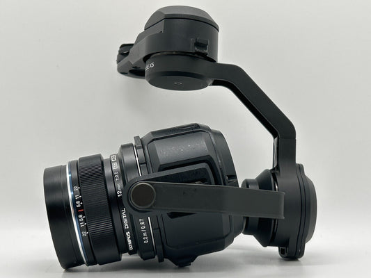 DJI Zenmuse X5 4K Camera Gimbal – w/ Olympus 12mm f2 Lens – Used