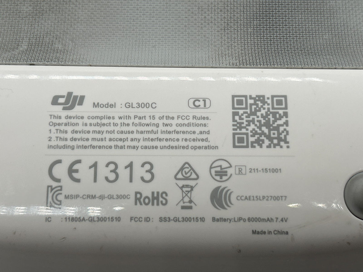 DJI Phantom 4 Drone (WM330A) - Remote Controller GL300C – No Mount - For Parts