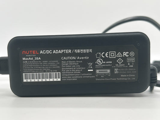 Autel EVO Lite Charger AQ661-12755000D Broken Pin Cap Used