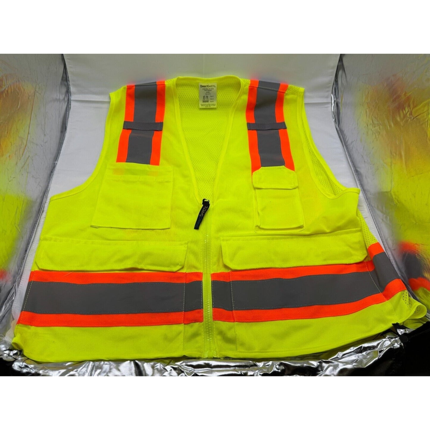 Direct Safety ANSI / ISEA 107-2020 83980 Reflective Mesh Safety Vest