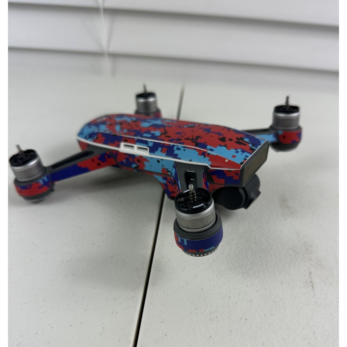 DJI Spark Replacement Drone (Custom Skin) with Stabilized Gimbal Camera Working