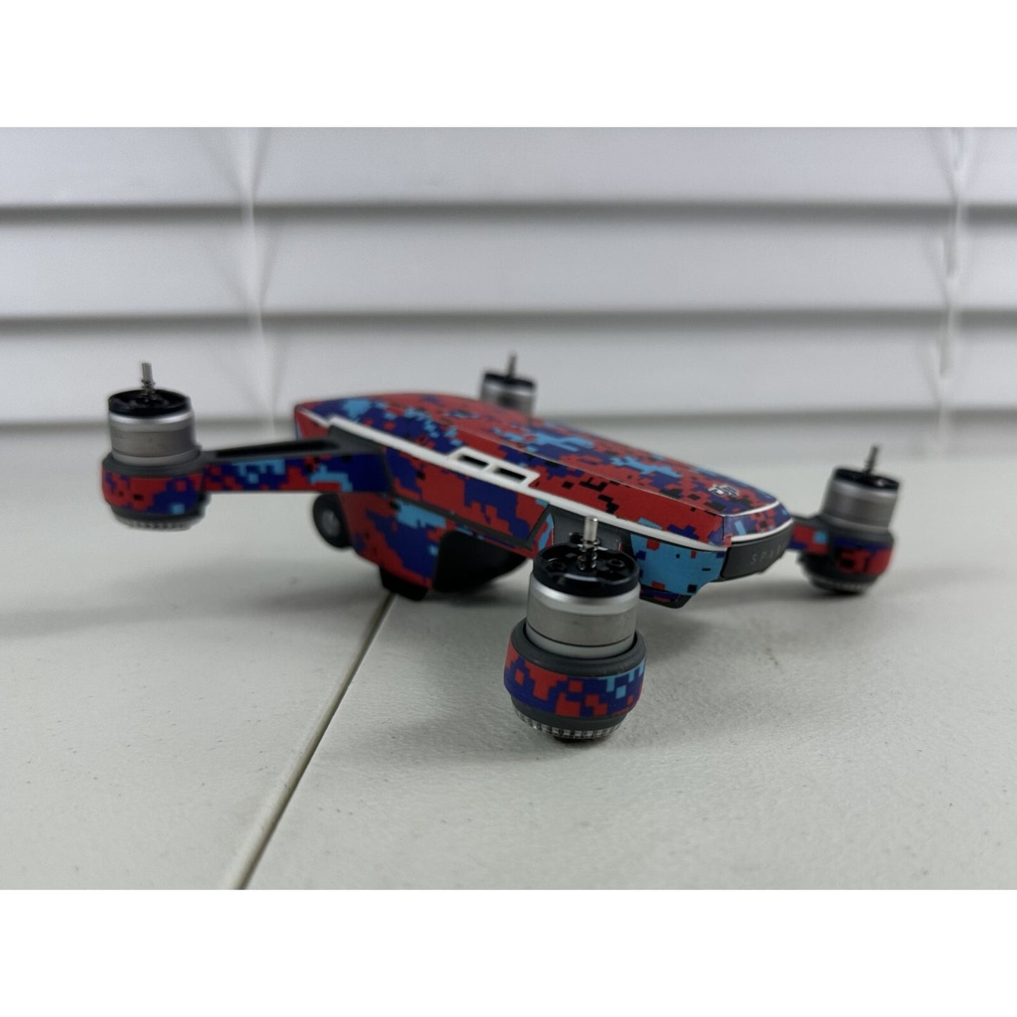 DJI Spark Replacement Drone (Custom Skin) with Stabilized Gimbal Camera Working