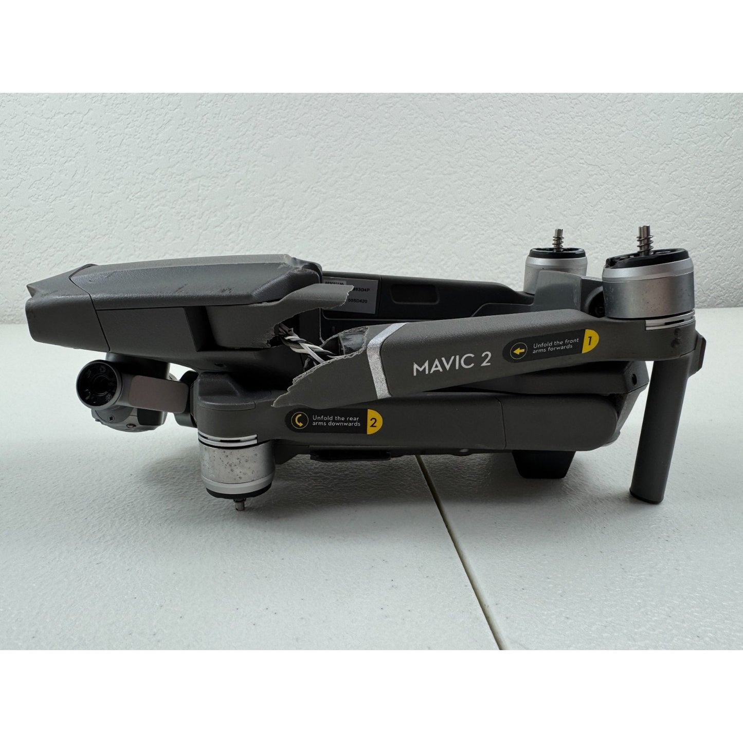 DJI Mavic 2 Zoom Drone Gray (Drone Only) - Damaged