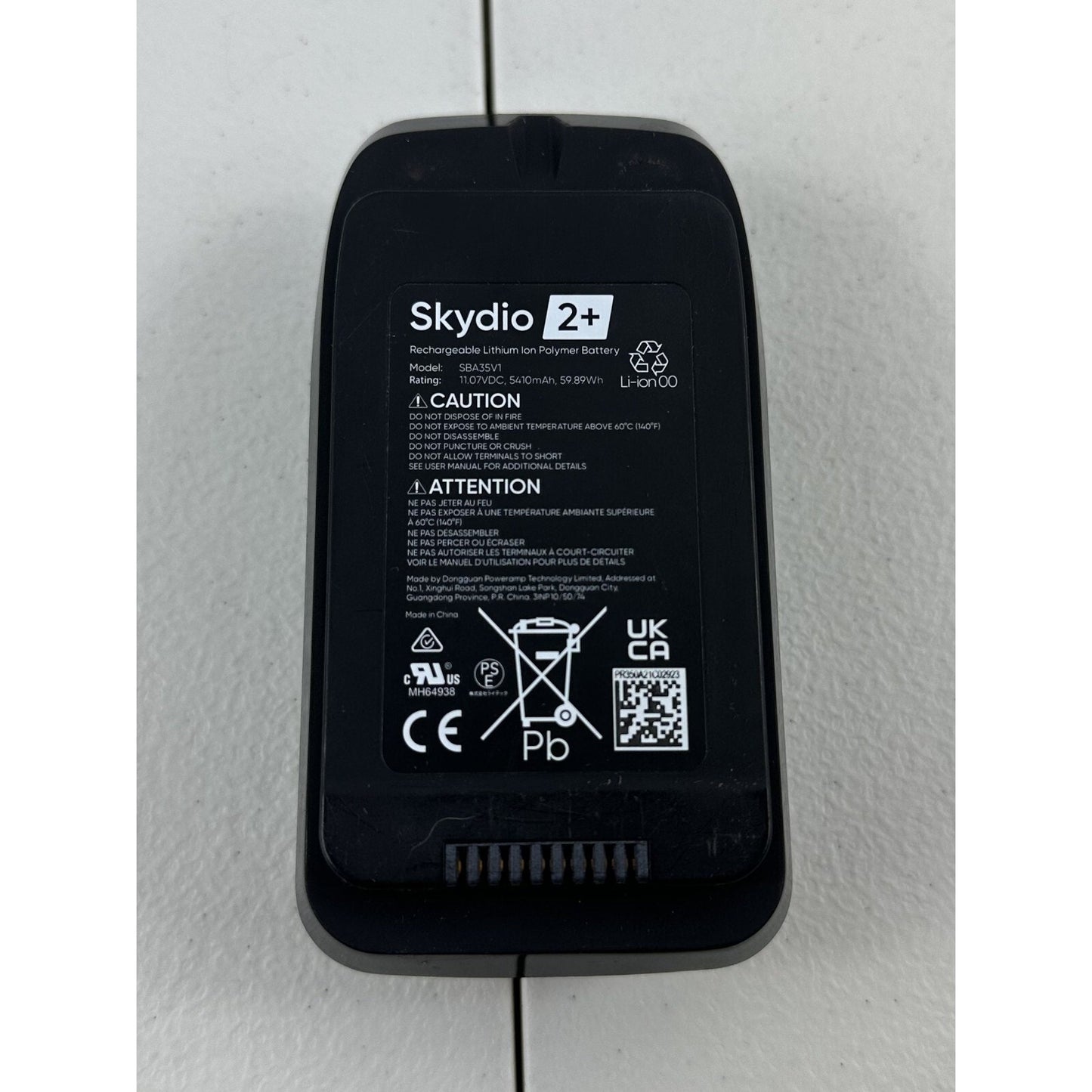 Skydio2 / Skydio2+ SBA35V1 Battery - Tested Working