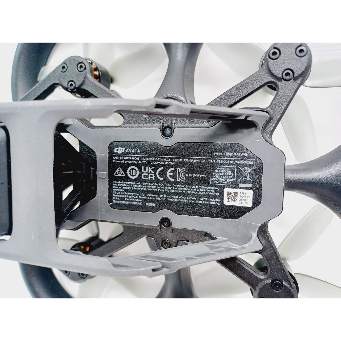 DJI Avata FPV Camera Drone (Drone Only) Model QF2W4K - Unbound