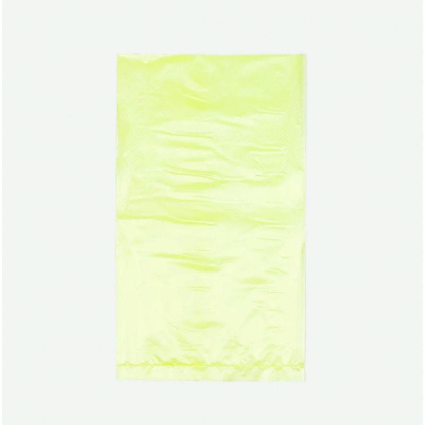 1000x Plastronic C11YE Merchandise Bag - 8 1/2" x 11", 0.6 mil HDPE, Yellow