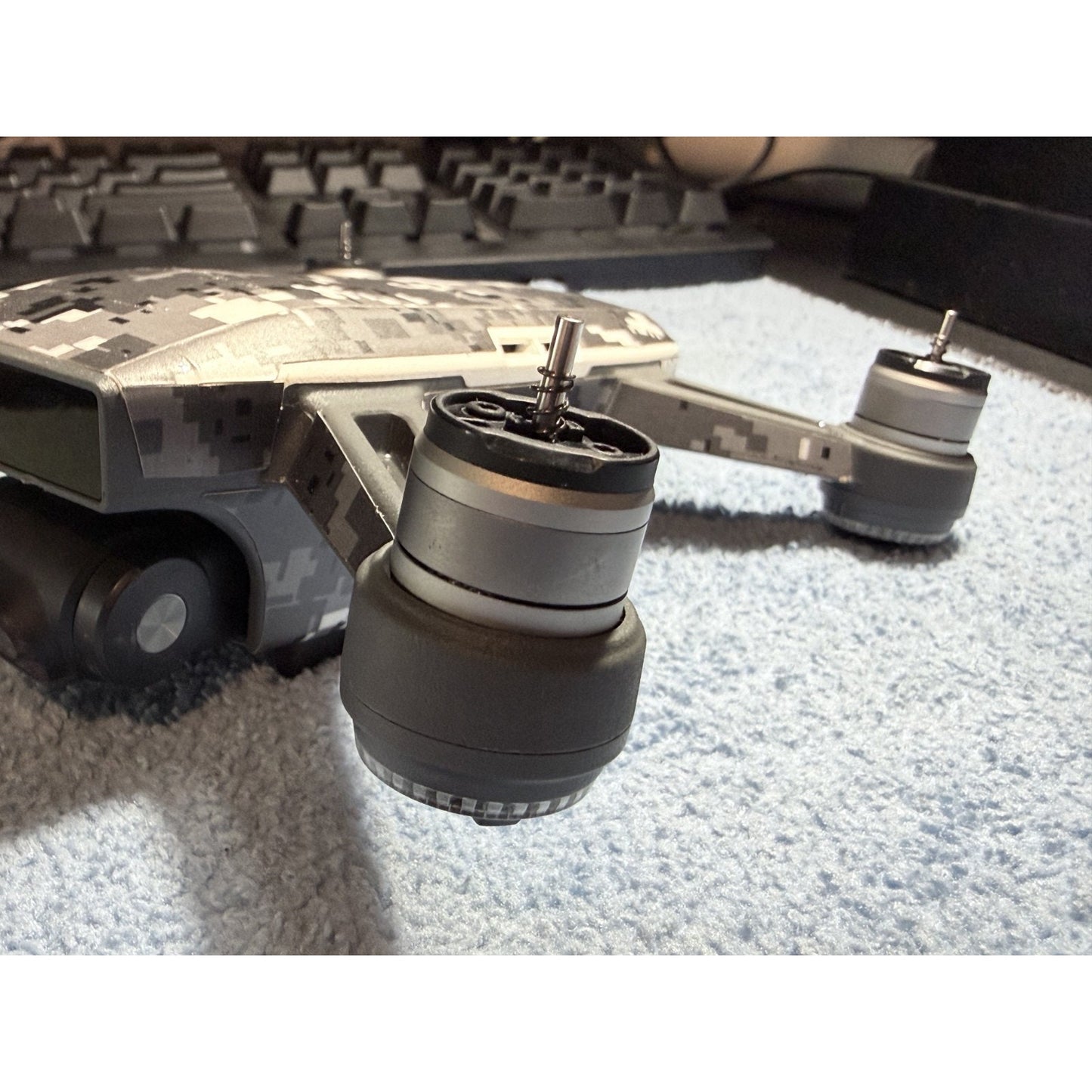 DJI Spark Replacement Drone -Camo Skin w/Stabilized Gimbal Camera –Tested – Used
