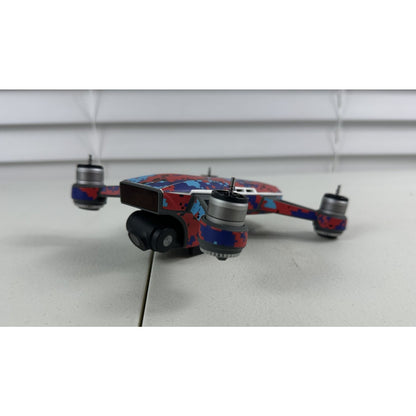 DJI Spark Replacement Drone (Custom Skin) with Stabilized Gimbal Camera Working