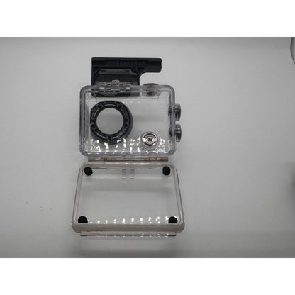 Crosstour Action Camera 4K Black w Battery & Case See Photos