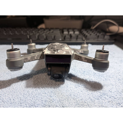DJI Spark Replacement Drone -Camo Skin w/Stabilized Gimbal Camera –Tested – Used