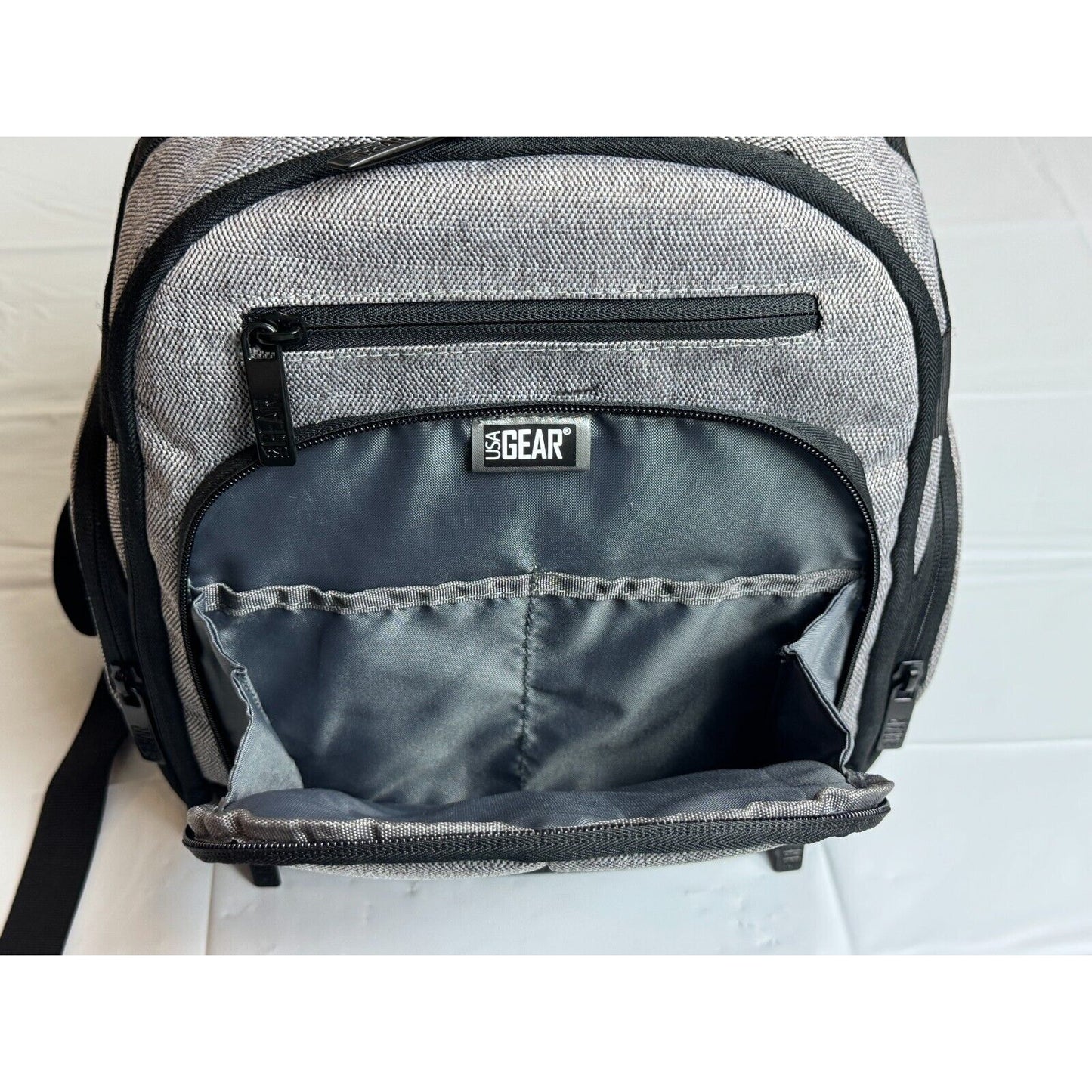 USA Gear Drone Backpack Travel Bag with Customizable Interior