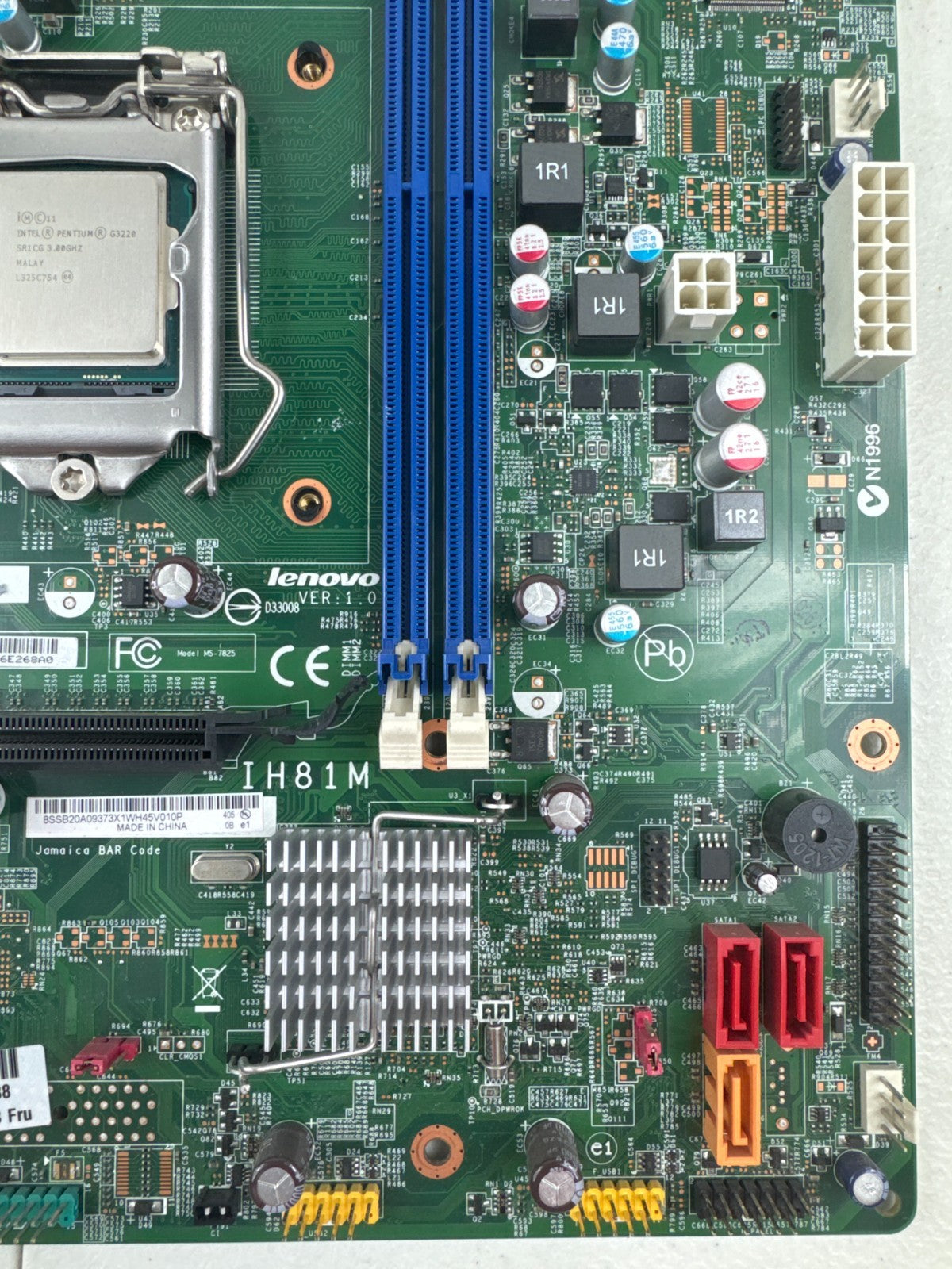 Lenovo ThinkCentre M73 MS-7825 IH81M Motherboard – Tested & Working – Used