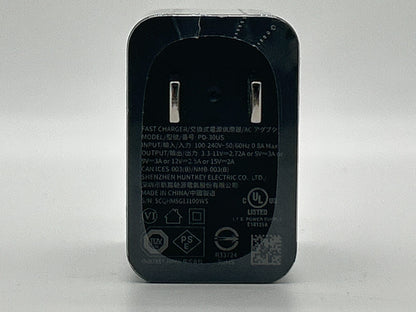 Huntkey PD-30US 30W USB-C Fast Charger Adapter – Used