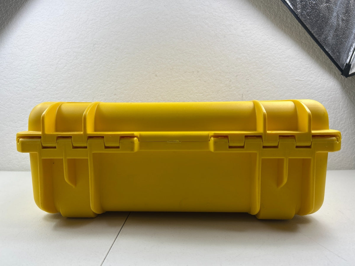 Nanuk 925 Waterproof Hard Yellow Case – No Foam Inserts - Customizable– Used