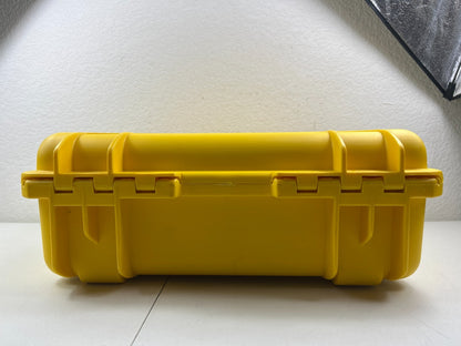 Nanuk 925 Waterproof Hard Yellow Case – No Foam Inserts - Customizable– Used