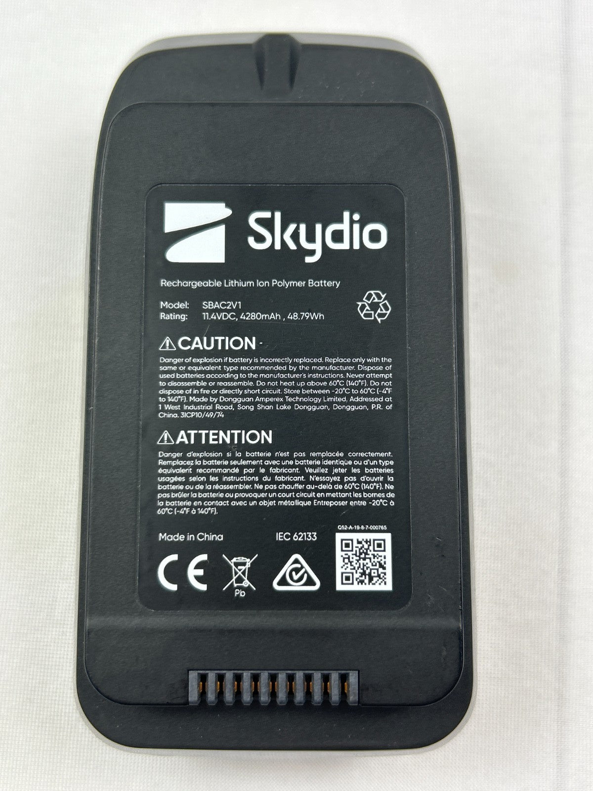 Skydio 2 SDRC2V1 Drone Bundle 2 Batteries Controller Tested Working