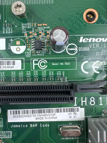 Lenovo ThinkCentre M73 MS-7825 IH81M Motherboard – Tested & Working – Used