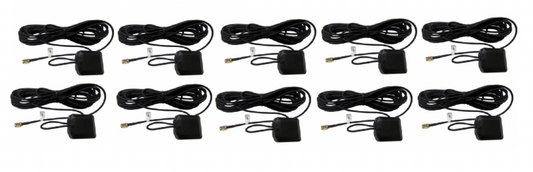 Lot of 10 GPS Antenna SMA Male Plug Active Extension Cable for Navigation Unit