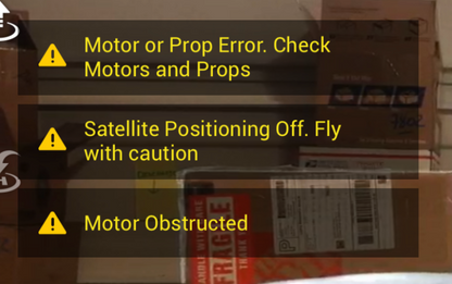 DJI Spark Replacement Drone Blue – Multiple Motor Error – For Parts