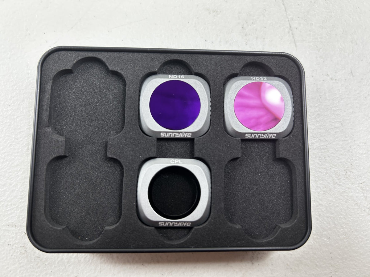 SunnyLife ND Filter Set (ND16 ND32 CPL) for DJI Mavic 2 Pro w/ Case – Used