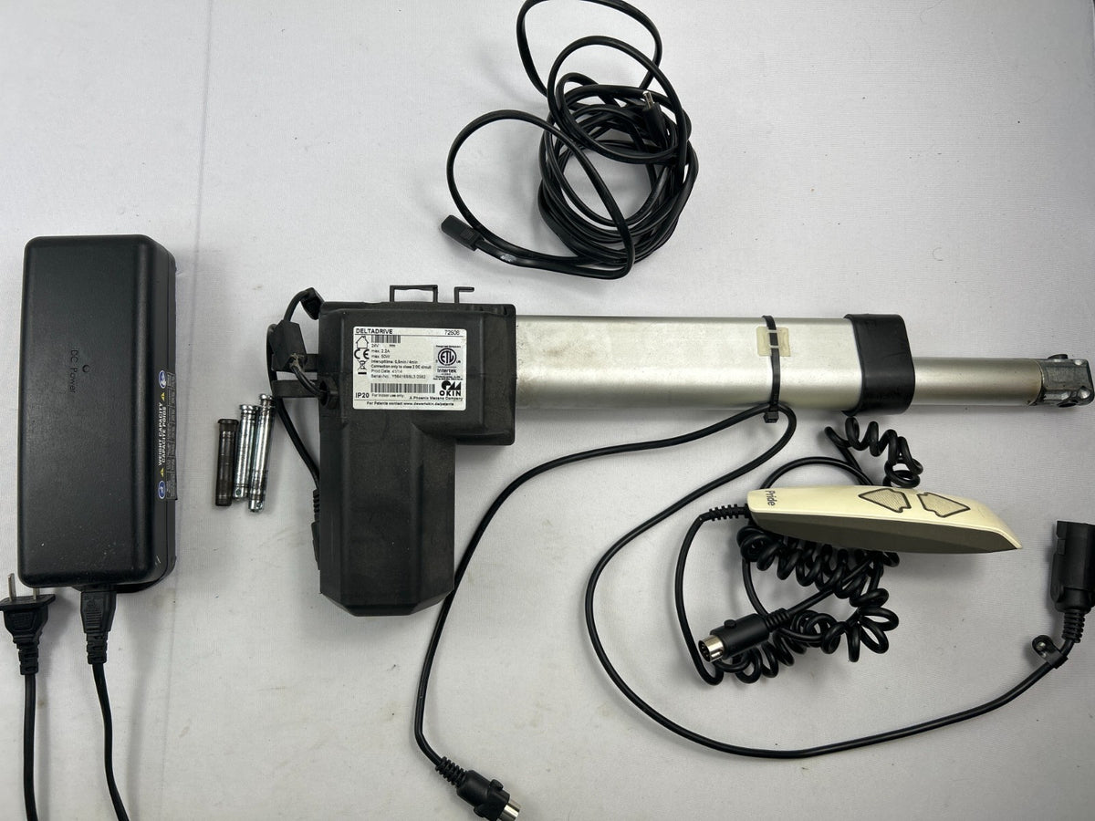 Pride Lift Chair Recliner Motor OKIN DeltaDrive 72506 24V Actuator w/ Control