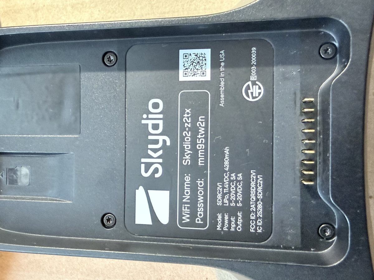 Skydio 2 Drone SDRC2V1 Black – Replacement Aircraft Only - Minor Scuff