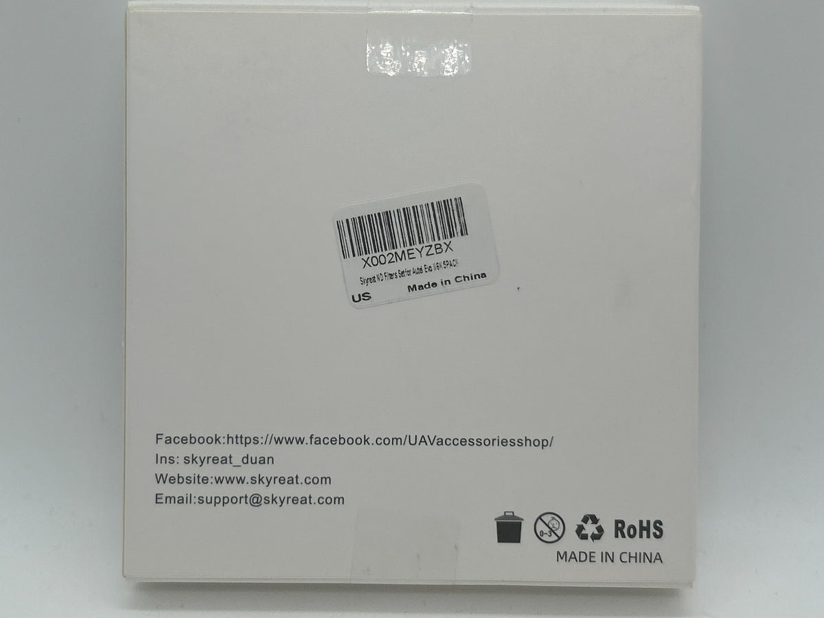 Skyreat 5-ND Filter Set for Autel EVO 2/EVO II 6K -ND4 ND8 ND16 ND32 ND64 - NEW