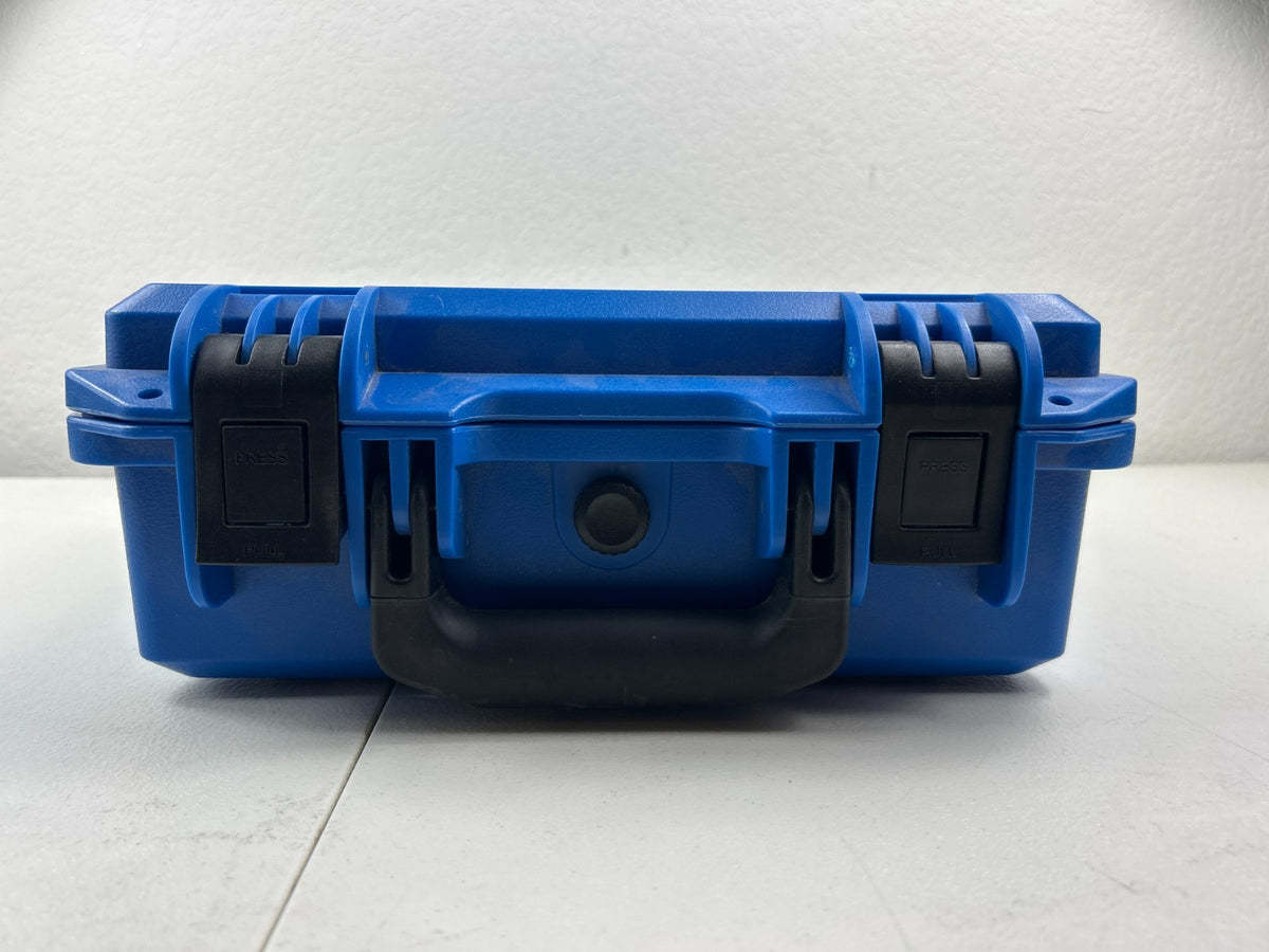 Blue Heavy Duty Waterproof Travel Carry Case for DJI Spark Drone & Accessories