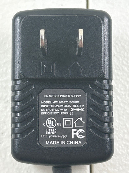 MX15W-1201000UX 12V 1A AC Adapter Power Supply Charger