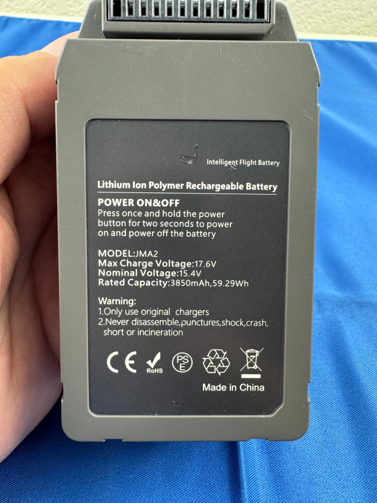 Generic DJI Mavic 2 Intelligent Flight Battery 3850mAh 15.4V – Only 2 Cycles