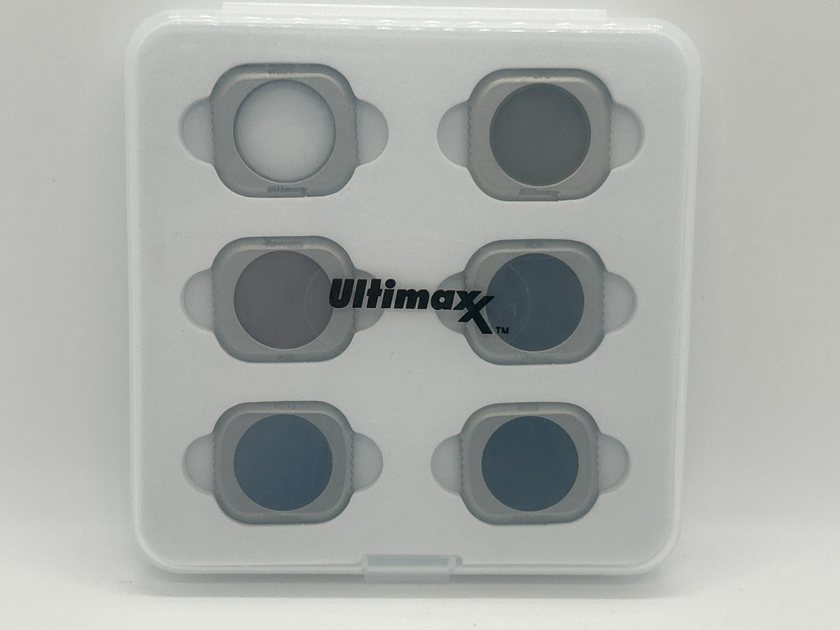 Ultimaxx DJI Mavic 2 Pro ND/PL Filter Set ND4 ND8 ND16 ND32 + CPL Lens Filters