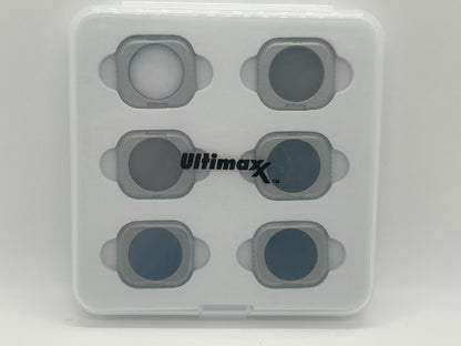 Ultimaxx DJI Mavic 2 Pro ND/PL Filter Set ND4 ND8 ND16 ND32 + CPL Lens Filters