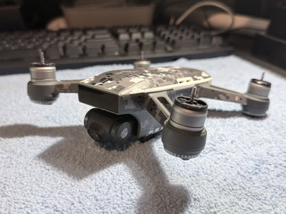 DJI Spark Replacement Drone -Camo Skin w/Stabilized Gimbal Camera –Tested – Used