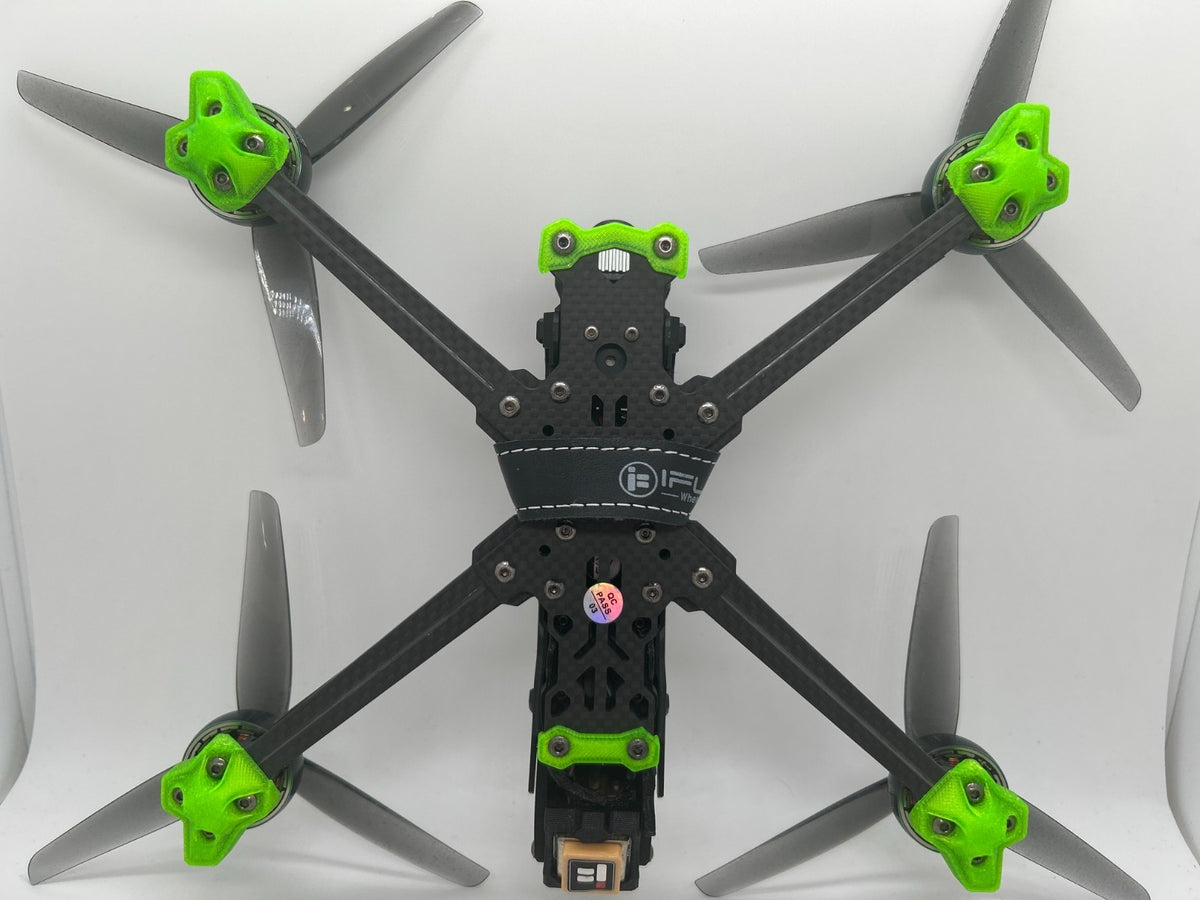 iFlight 6" FPV Drone Chimera6 BOB57 XING 2506 Motors Untested For Parts